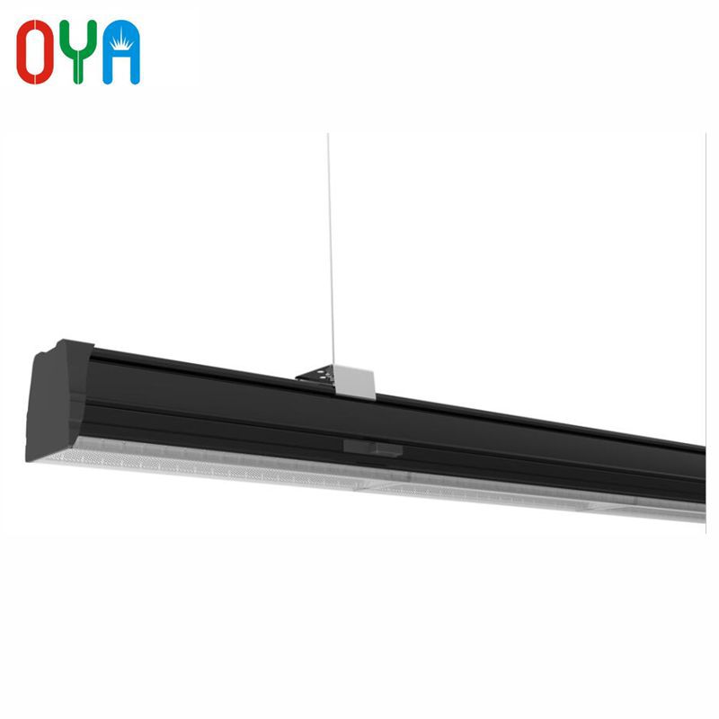 Sistema de iluminación lineal LED PWM regulable de 60 W con riel de 7 hilos